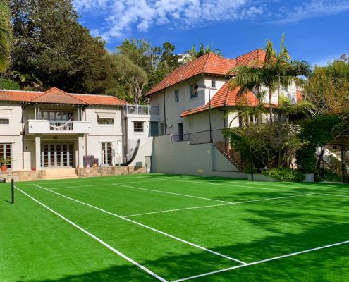 Synthetic Grass Tennis Court