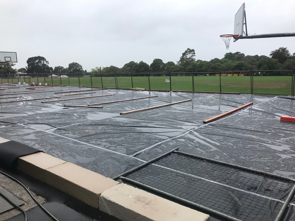 Spurtan BV Rubber Surface Basketball Court Craft Spurtan BV Rubber Surface Basketball Court Craft