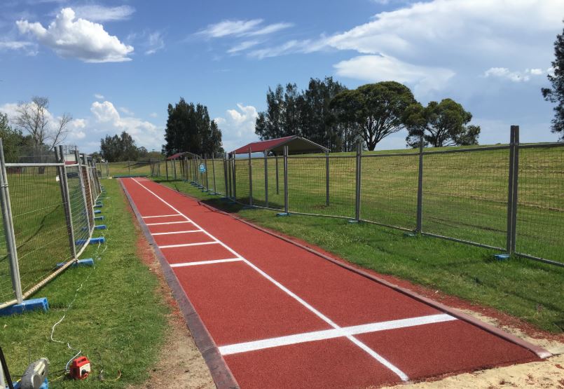 Long Jump Track Construction Court Craft